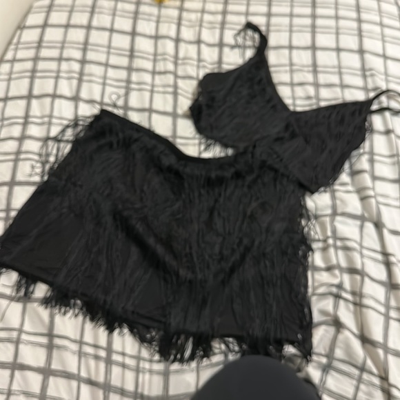 Fringe Top and Skirt - US L - Picture 2 of 2